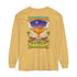 Namaste - Unisex (Back design) - Garment-dyed Long Sleeve T-Shirt